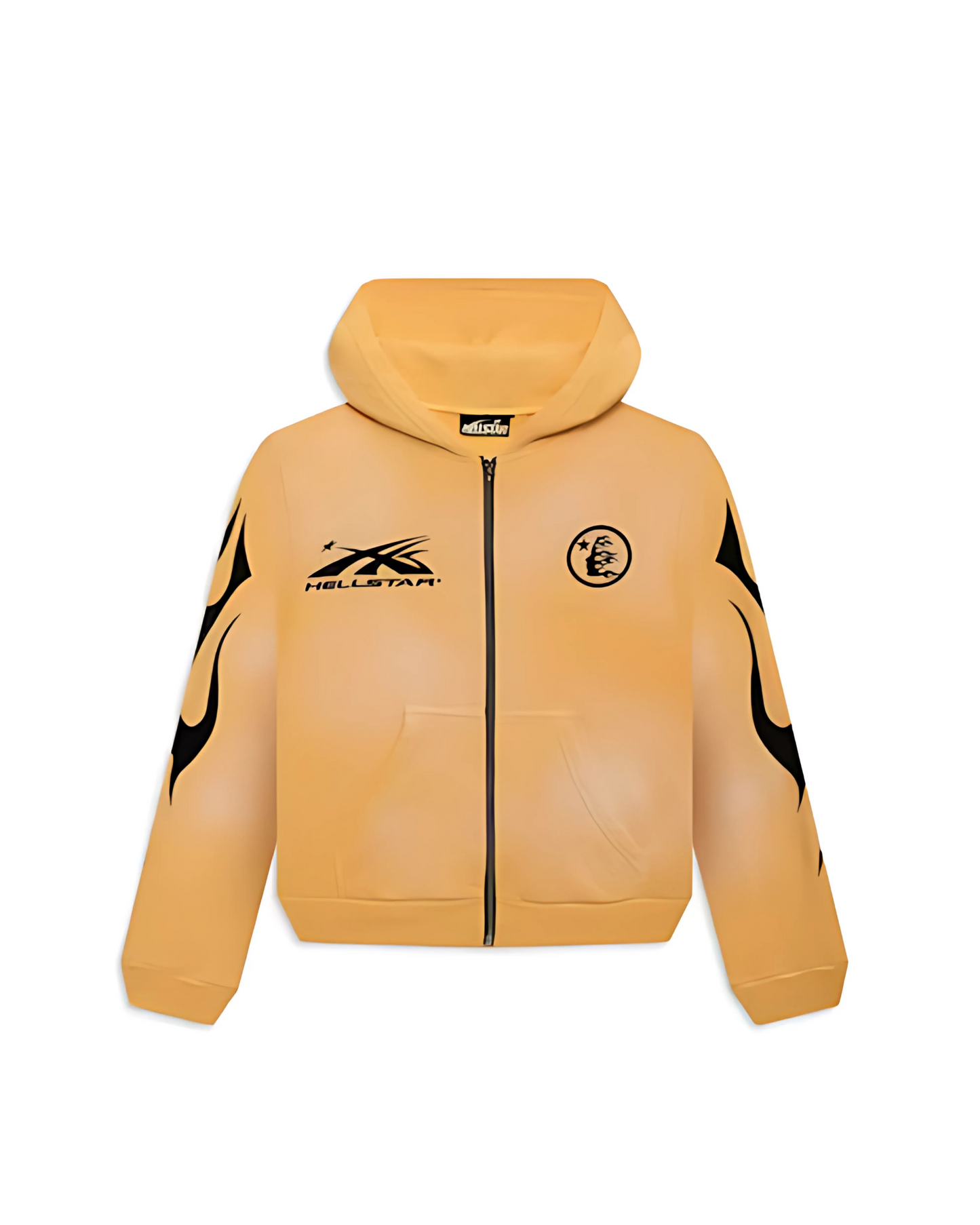 HELLSTAR ZIP-UP HOODIE ‘YELLOW’