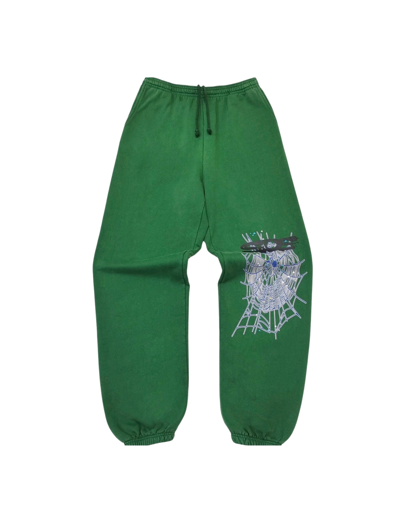 SP5DER WEB SWEATPANTS ‘HUNTER GREEN’