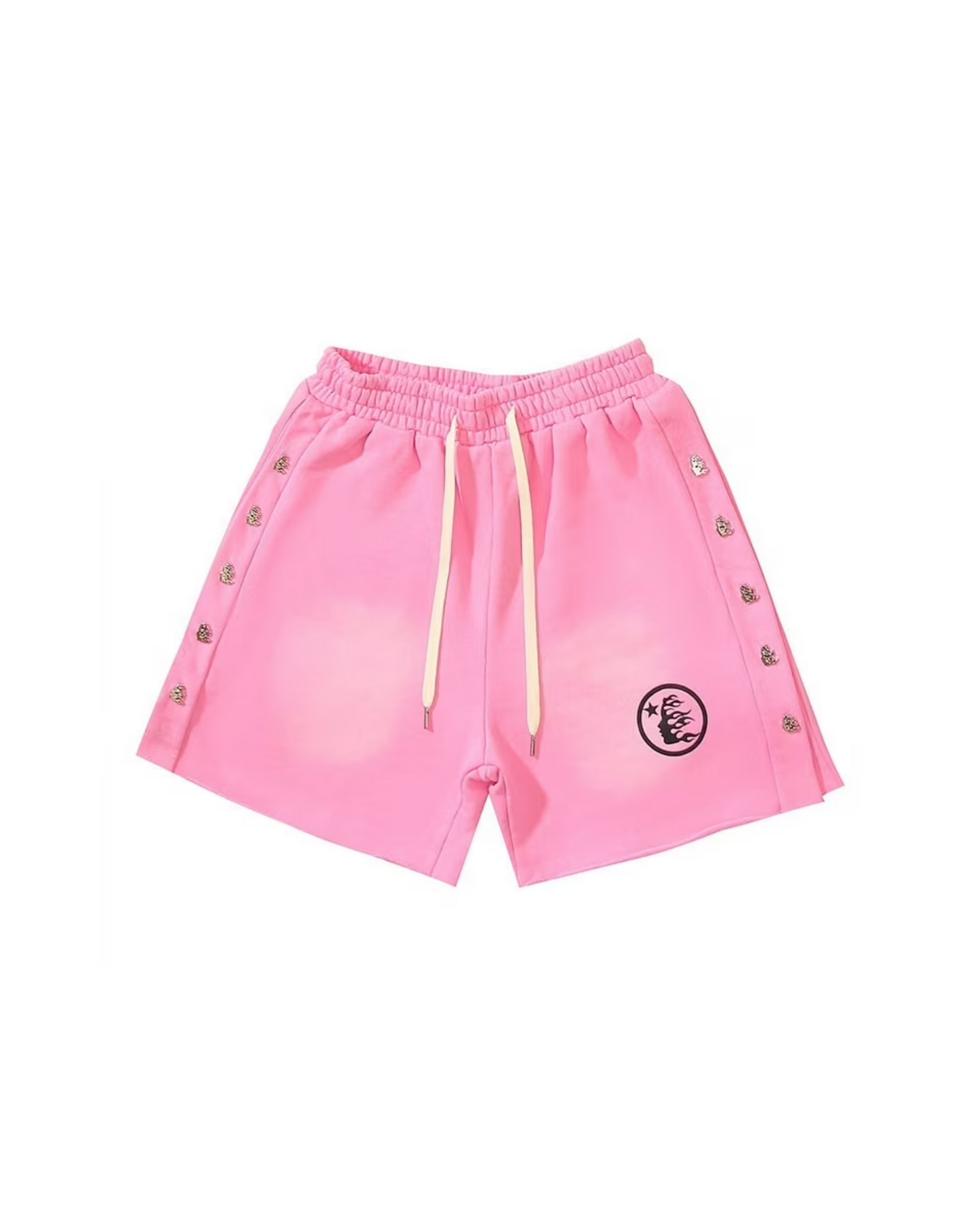 HELLSTAR SNAP SHORTS ‘PINK’