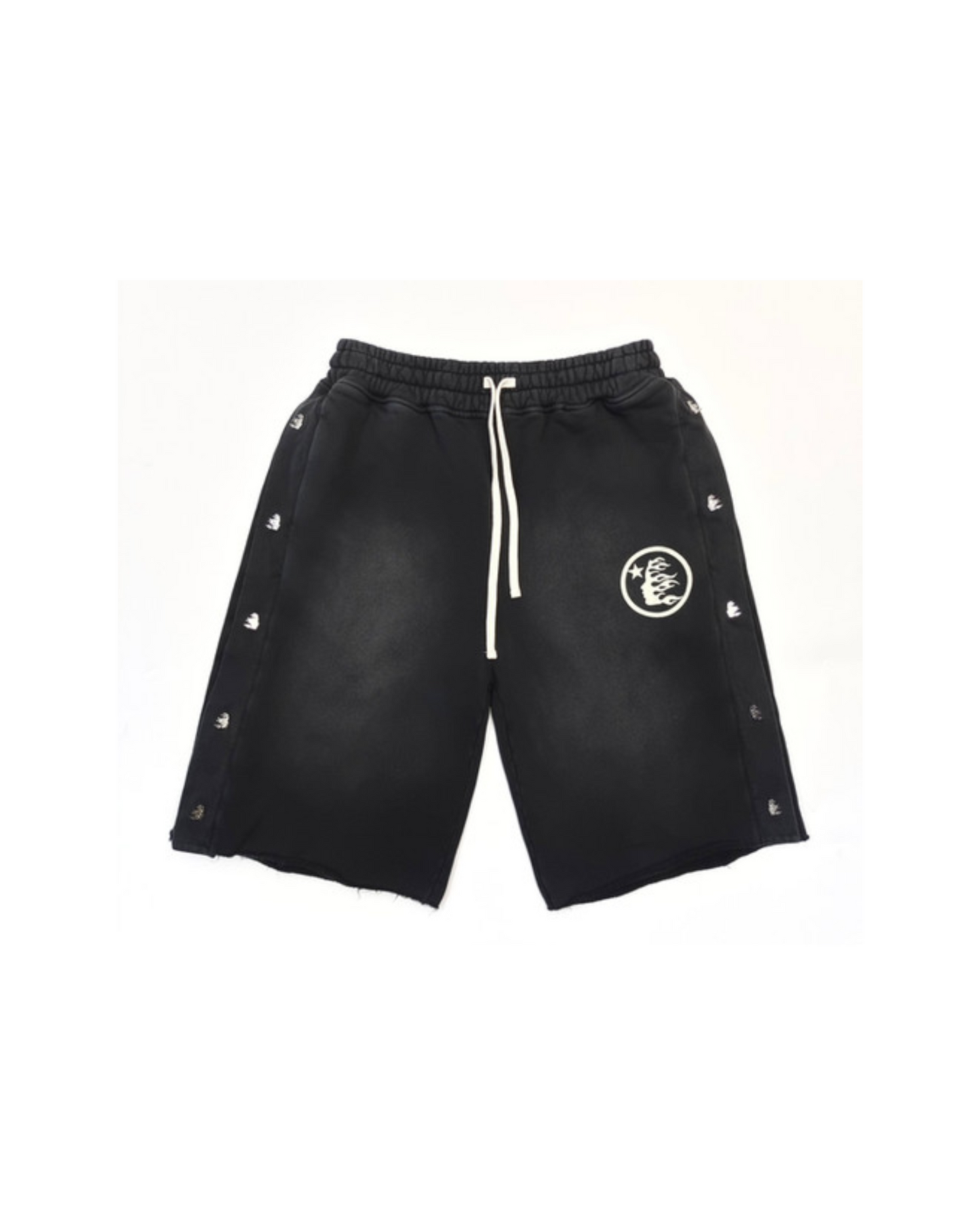 HELLSTAR SNAP SHORTS ‘BLACK’