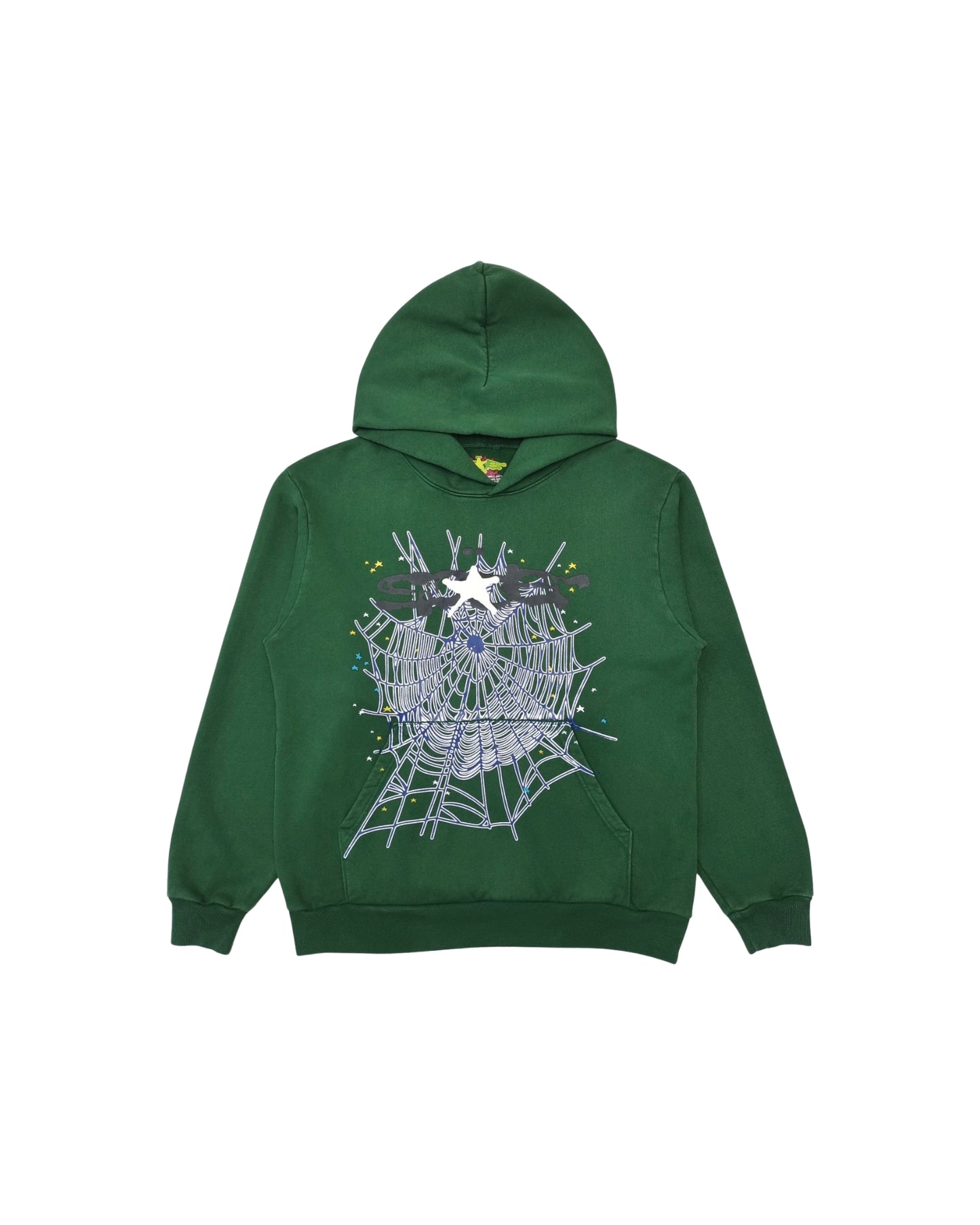 SP5DER WEB HOODIE ‘HUNTER GREEN’