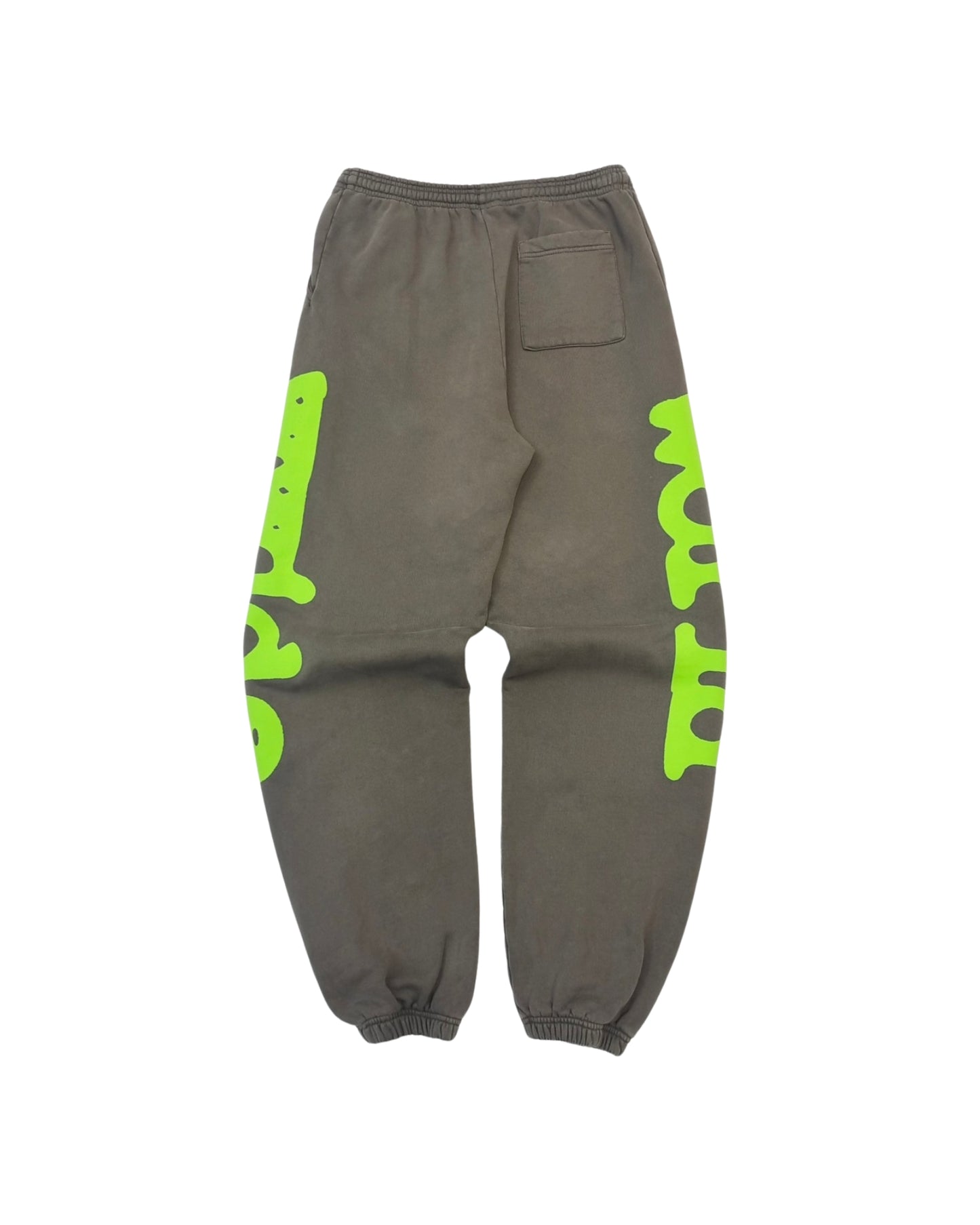 SP5DER BELUGA SWEATPANTS ‘GREY/GREEN’