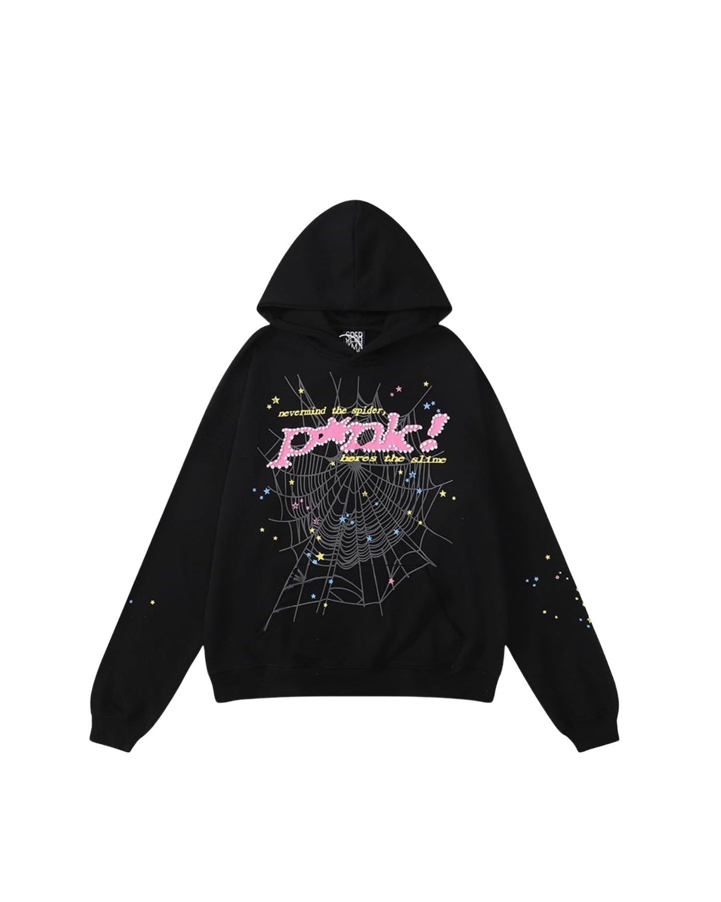 SP5DER P*NK! HOODIE ‘BLACK’