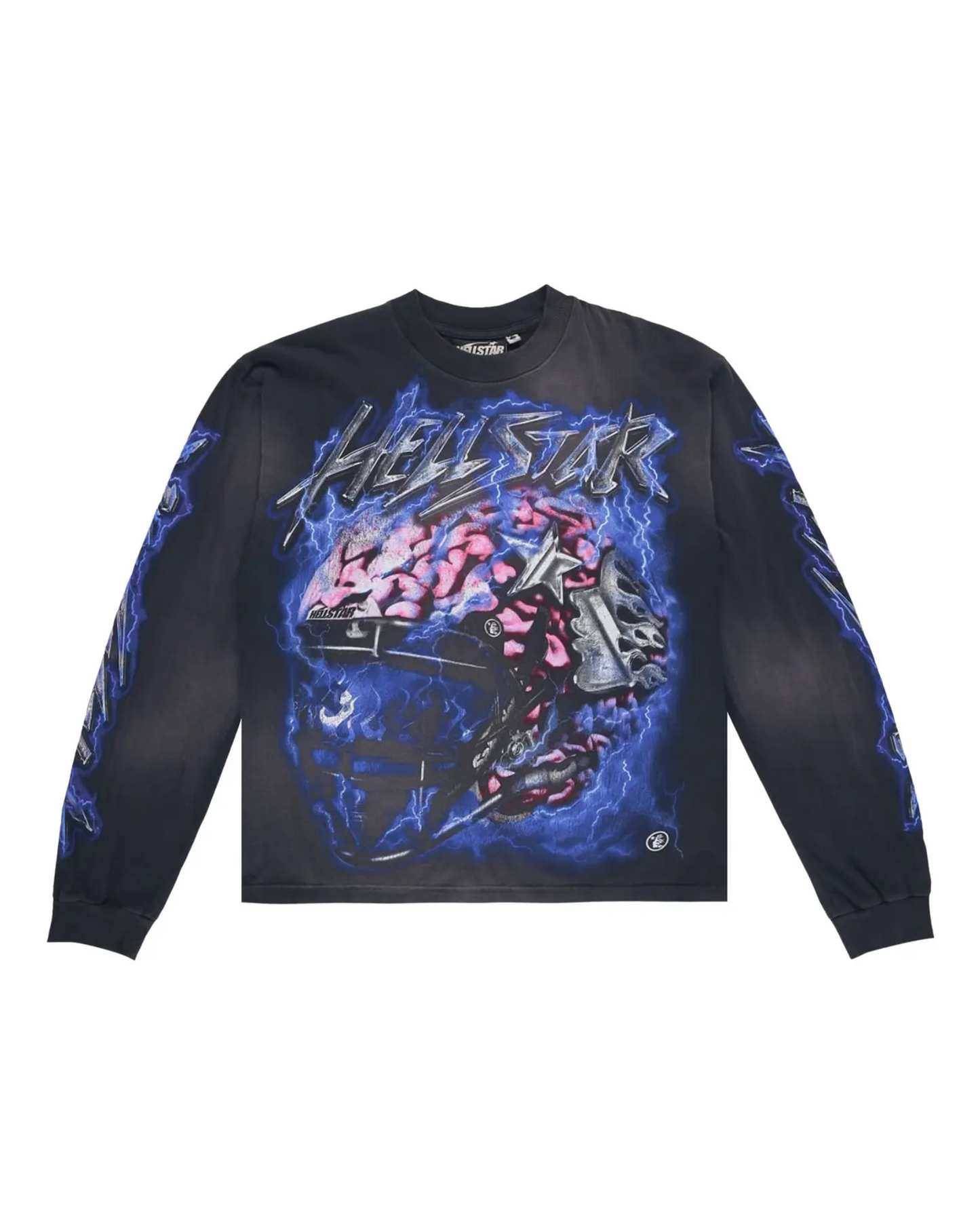 HELLSTAR BRAIN HELMET L/S TEE ‘BLACK’