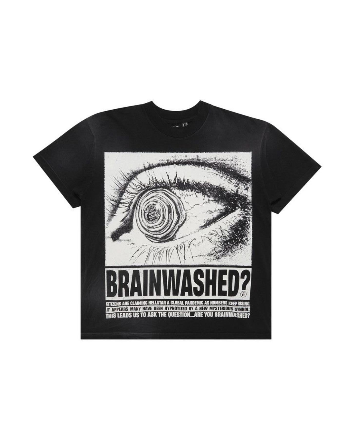 HELLSTAR BRAINWASHED? TEE ‘BLACK’