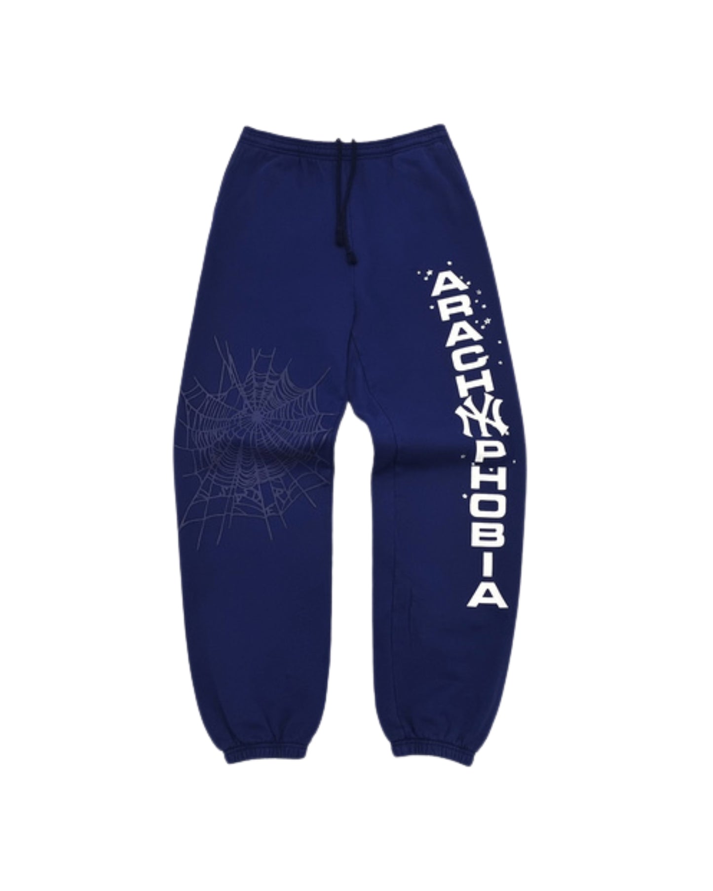 SP5DER ARACH NY PHOBIA SWEATPANTS ‘NAVY’