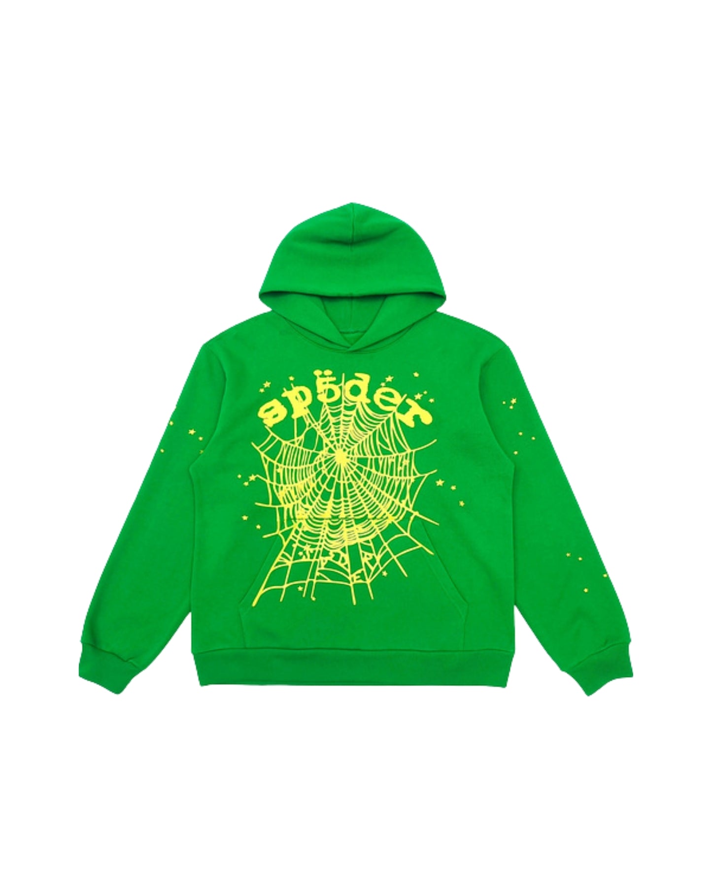 SP5DER OG WEB V2 HOODIE ‘SLIME GREEN’